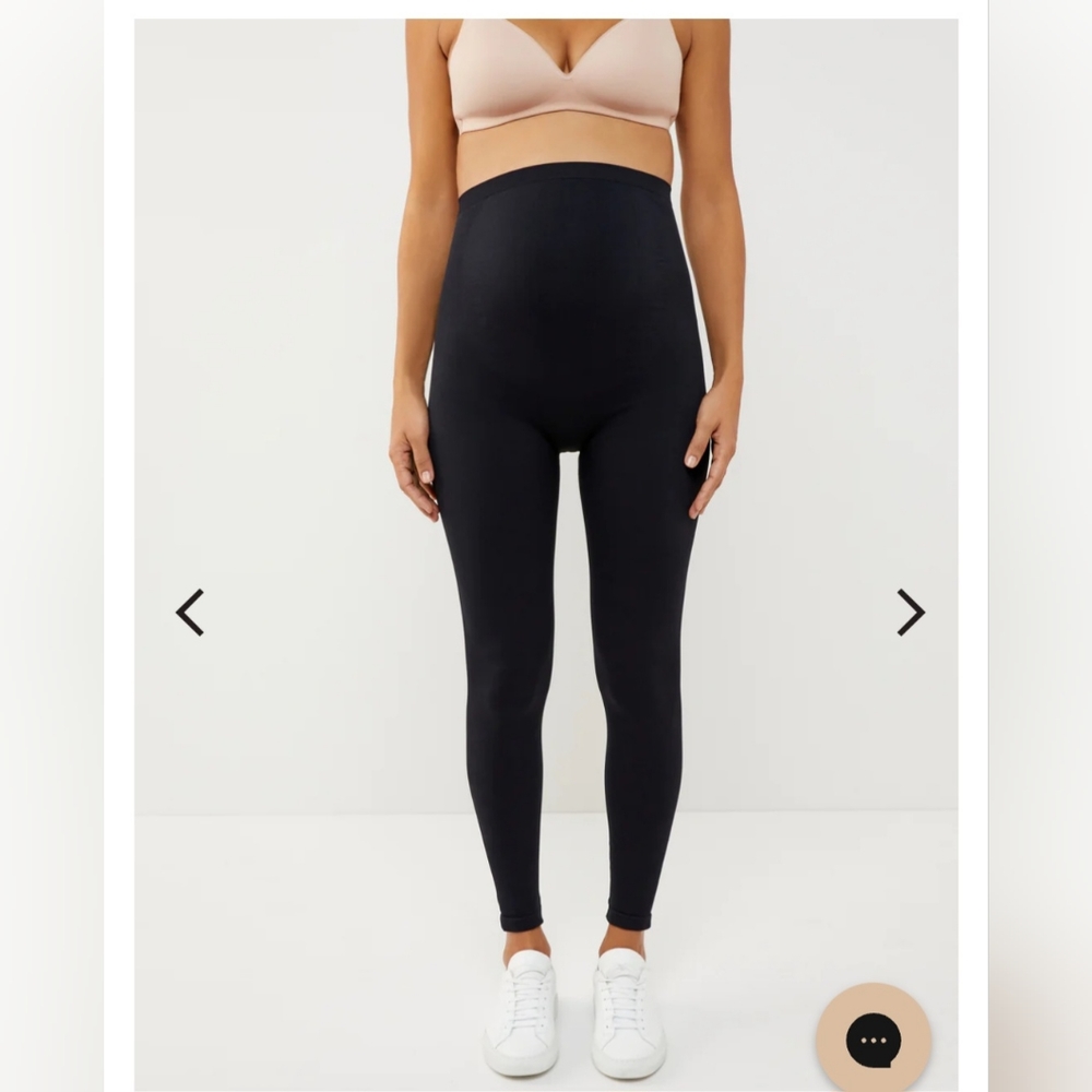 Pea in the Pod Brrr°® Triple Chill Cooling Seamless Maternity Leggings